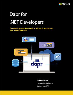 Dapr for .NET Developers e-book cover image