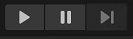 Botão reproduzir no editor do Unity