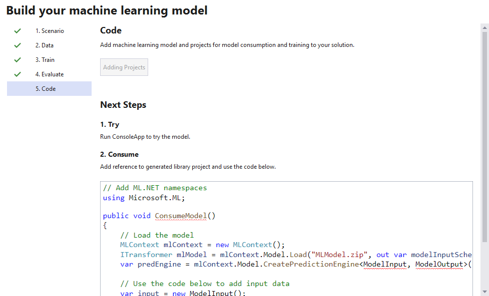 Download Free Ml Net Model Builder Machine Learning In Visual Studio PSD Mockup Template